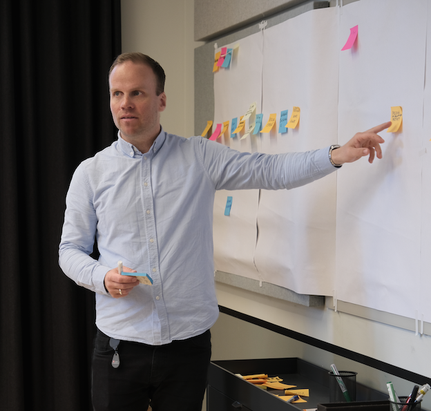 Event Storming med Lars Alexander, CTO i Novanet